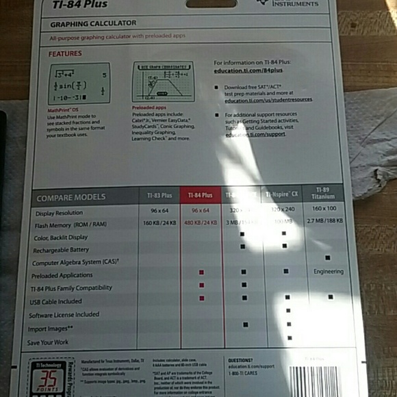 TI-84 Calculator PRICE DROP! - Picture 5 of 8